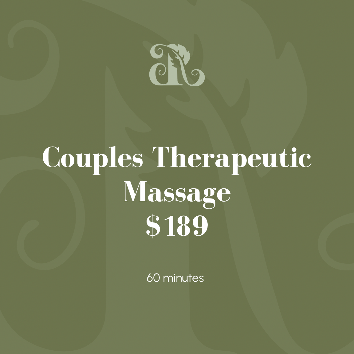 Couples Therapeutic Massage